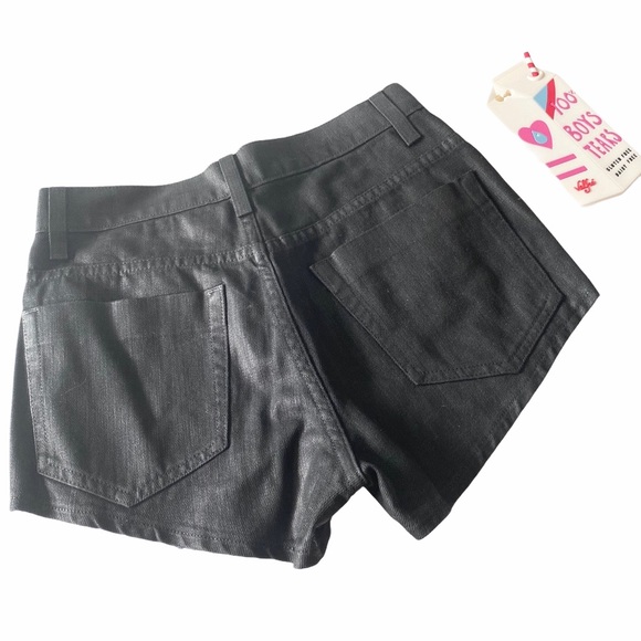 LF Pants - new LF Carmar ❉ Wax Black ❉ Hi Rise Festival Short